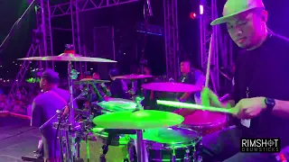 Skusta Clee drummer Ken Jezer Umahon plays "KARMA" live