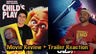 Child’s Play (1988 & 2019) Movie Review + Trailer Reaction w/my son