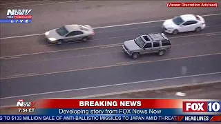 FULL: Suspects embrace before police chase in Southeast Valley ends with their arrest (FNN)