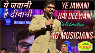 Ye Jawani Hai Deewani I R D I Kishore Kumar I Babul Supriyo I Bollywood Songs Live with 40 Musicians