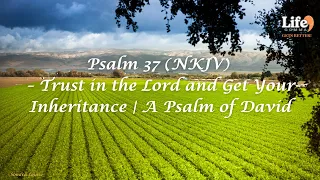 Psalm 37 NKJV   Trust in the Lord and Get Your Inheritance  | A Psalm of David
