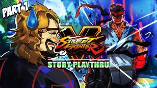 How NOT to make a STORY MODE: Street Fighter 5 Story Revisited (Part 1)
