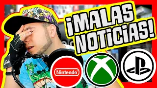 ¡¡¡MALAS NOTICIAS para los que TIENEN ESTA CONSOLA!! SÍ tienes PS4, XBOX ONE, NINTENDO ¡Te INTERESA!