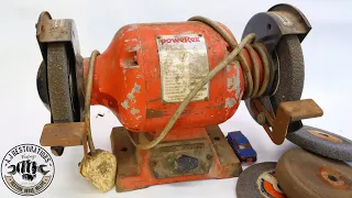 1981 Powerex Bench Grinder Restoration