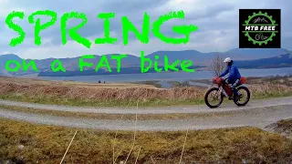 Spring on a fat bike