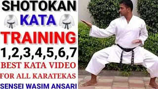 SHOTOKAN KATA 1,2,3,4,5,6,7 | SHOTOKAN KATA VIDEO | SHOTOKAN KATA TRAINIING #shotokankata #karate