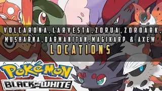 Pokemon Black & White - All Special Pokemon Locations