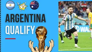 ARGENTINA progress to the QUARTER-FINALS 🔥😱 #ShortsFIFAWorldCup @fifa