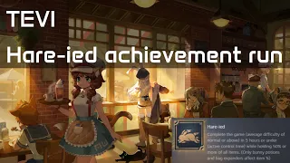 Hare-ied achievement run | TEVI