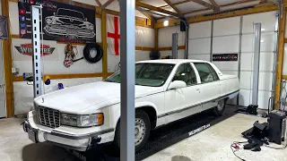 My Cheap Cadillac Fleetwood Brougham Broke! Can we fix it? For Sale SOON!