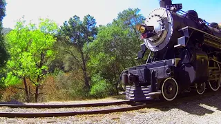 The Amazing Southern Pacific 2472, 4/6/2 Steam Train Run By - Turn it up!!!!!