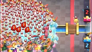 Most Inferno Dragons Before Clash Royale Crashes! 💥🤯