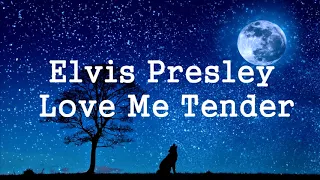 Elvis Presley의 'Love Me Tender 한글 영어 가사 자막 엘비스 프레슬리 러브미 텐더 한국인이 좋아하는 팝송 100선