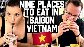 9 PLACES TO EAT IN HO CHI MINH CITY, VIETNAM 🇻🇳