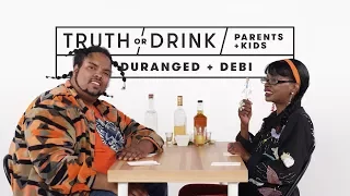 Parents and Kids Play Truth or Drink (Duranged & Debi) | Truth or Drink | Cut