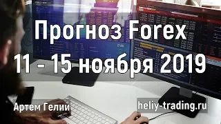 Прогноз форекс на неделю: 11.11.2019 - 15.11.2019