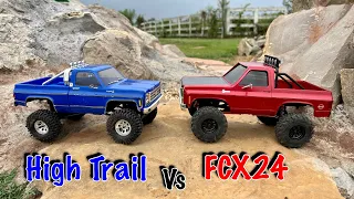 TRX4M High Trail vs FCX24 K5 Way Cool Mod