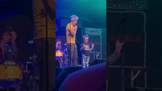 Kid at a rock concert