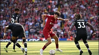 Stefan Bajcetic liverpool debut vs bournemouth