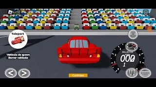 El gameplay de roblox de Cars Tokio Japón con las variantes de rayo McQueen (3/3)