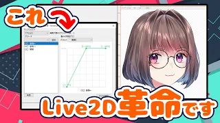 【Live2D講座】革命的新機能・ブレンドシェイプについて解説！