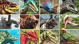 ALL VIP DINOSAURS - Jurassic World The Game