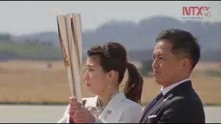 Llega a Japón la antorcha olímpica
