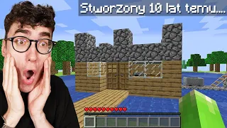 Wszedłem na MÓJ PIERWSZY ŚWIAT PO 15 LATACH w Minecraft!