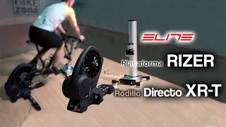 Entrenamiento indoor con Elite Direto XR + Rizer. Lo más parecido a pedalear en vivo