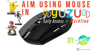 Use Mouse to Aim or control camera in Yuzu. Use Mouse Buttons in Yuzu.