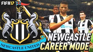 HOWAY THE LADS!!! FIFA 17 Newcastle United Career Mode #1