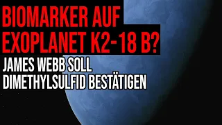 Biomarker auf Exoplanet K2-18b? - James Web soll Dimethylsulfid nachweisen