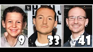 Chester Bennington TRIBUTE - LINKIN PARK - TRANSFORMATION 1 TO 41 YEARS