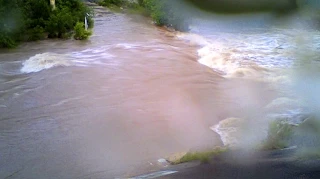 ATXN Time lapse of Flash Flood - Low Water Crossing