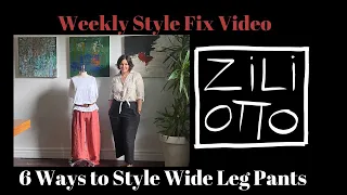 Six Ways to Style Wide Leg Pants