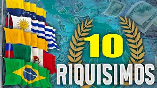 Los 10 Países más ricos de América Latina💰 | DIVULGANDO