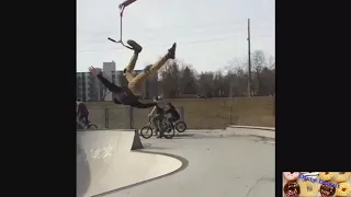 SCOOTER KIDS GETTING OWNED IN SKATE PARKS #2