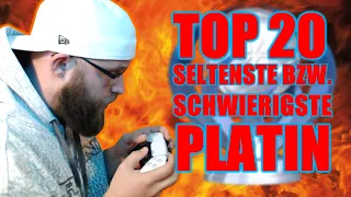 TOP 20 | Meine SELTENSTEN bzw. SCHWIERIGSTEN Platinum Trophäen | PlayStation | Platinizzle | deutsch