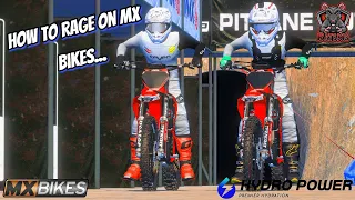 OUR FIRST PRO AMS RACE ON MX BIKES!