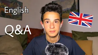 Q&A IN ENGLISH with your questions! 🇬🇧 | ASMR ENG