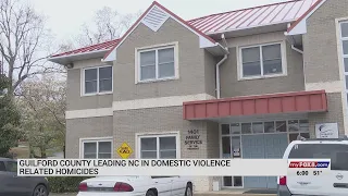 Guilford County leading NC in domestic violence-related homicides