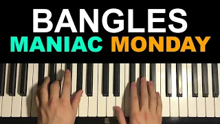 How To Play - Bangles - Manic Monday (Piano Tutorial Lesson)