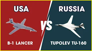 Who Wins!! B-1 Lancer vs Tu-160: Which Bomber Aircraft is the Most Powerful | Military Summary