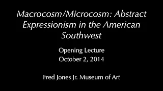 Macrocosm/Microcosm Opening Lecture