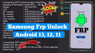 Samsung FRP Bypass 2023 With FRP Tool | Remove Google Account Android 13/12/11 | Unlock FRP...