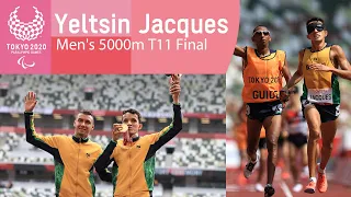 Yeltsin Jacques | Gold Medal | Men's 5000m T11 Final | Tokyo 2020 Paralympic Games