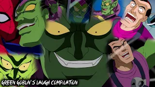 Green Goblin's Laugh (Norman's and Harry's) | Compilation [Spider-Man TAS 1994]