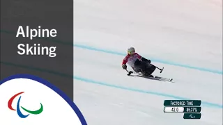 Akira KANO | Super-G | PyeongChang2018 Paralympic Winter Games