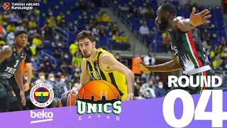 On-fire Fenerbahce thrashes UNICS! | Round 4, Highlights | Turkish Airlines EuroLeague