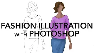 How to Render Fashion Illustrations in Adobe Photoshop